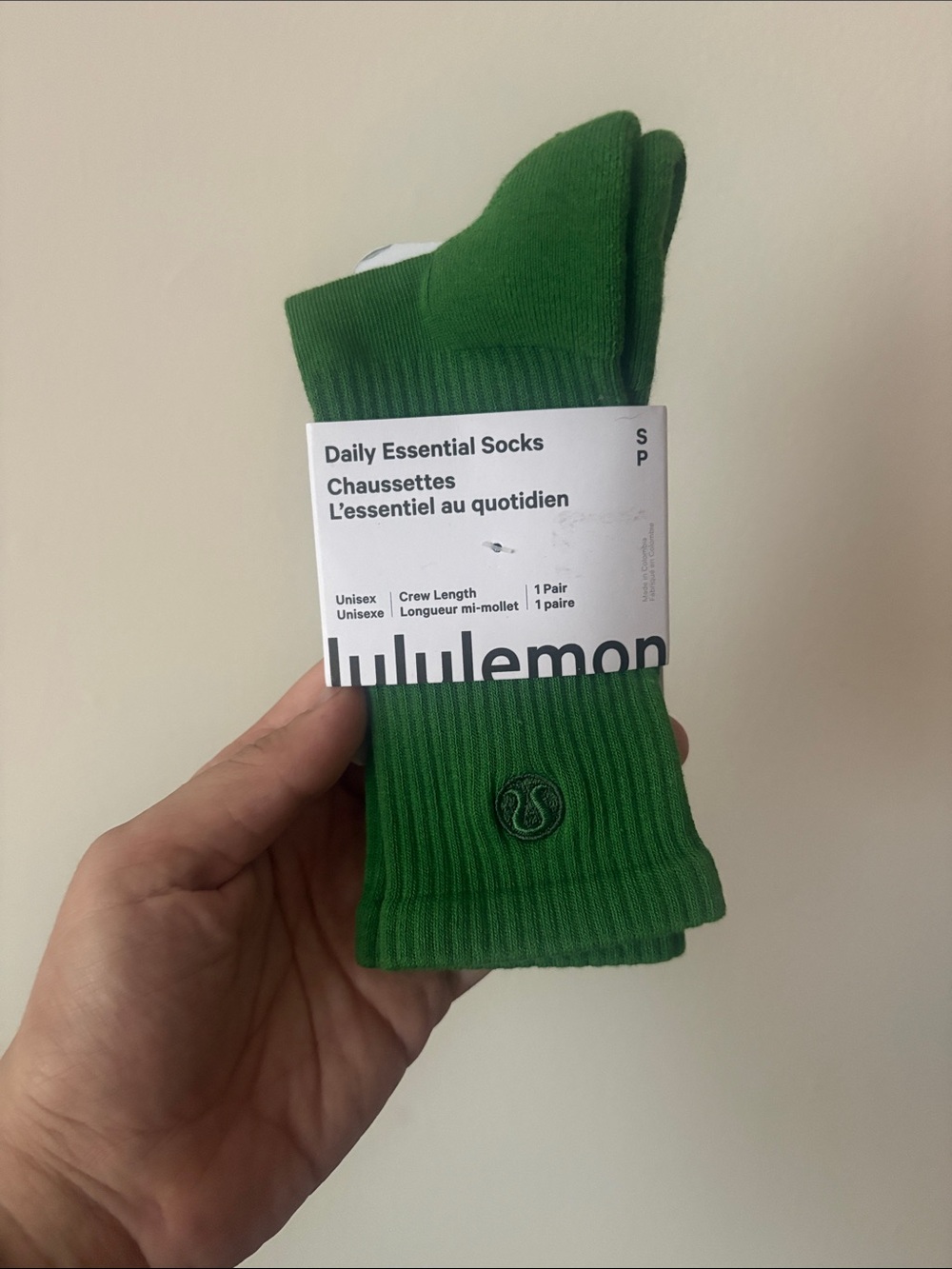 lululemon athletica Crew Socks in Green